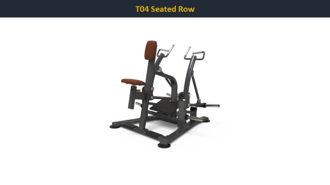 Professional Gym Exercise Equipment Training Commercial Fitness Equipment Lat Pulldown Seated Row