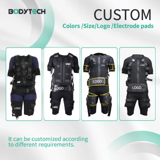 Dispositivos de fitness EMS de cuerpo completo con traje de entrenamiento y chaleco
