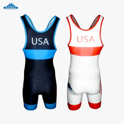 Sublimación personalizada Wrestling Singlet Wrestling Singlet Men' S & Girls Wrestling Singlet Body Wear Body