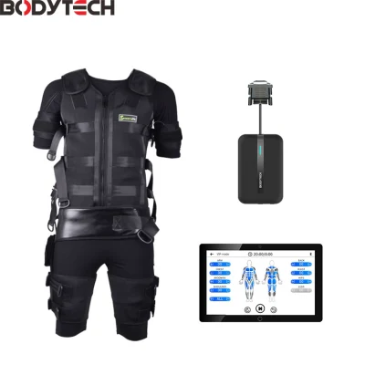 Bodytech Wireless EMS Traje de entrenamiento Pérdida de peso Cuerpo completo Chaqueta de entrenamiento de estimulación muscular eléctrica