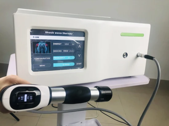 El CE aprueba el alivio del dolor, el músculo relaja la disfunción eréctil ED, la terapia de ondas de choque neumáticas EMS