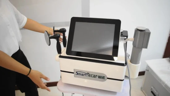 Shockwave+Smart Tecar+EMS Therapy Equipment ED Tecar RF Dispositivo de fisioterapia Tecarterapia