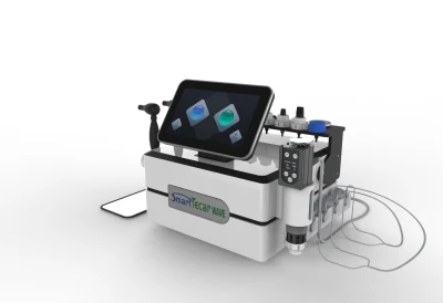 La máquina de fisioterapia Smart Cet Ret Tecar Wave combina la estimulación muscular eléctrica EMS de ondas de choque electromagnéticas
