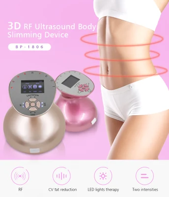 Equipo de cavitación para adelgazar el cuerpo Entrenadores de cintura Dispositivo para quemar grasa RF Ultrasónico Perder peso EMS Instrumento de belleza para el hogar